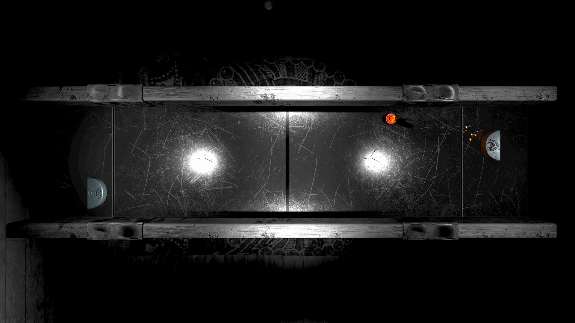 Puck'n Hell physics gameplay